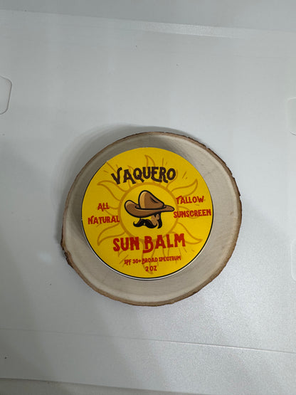Tallow Sun Balm – Reef-Safe, Non-Toxic SPF Protection
